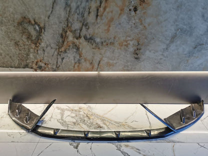 0008⭐SEAT LEON 5F SPOILER FR SPOILER SOTTO PARAURTI ANTERIORE ABS NERO SPLITTER✨