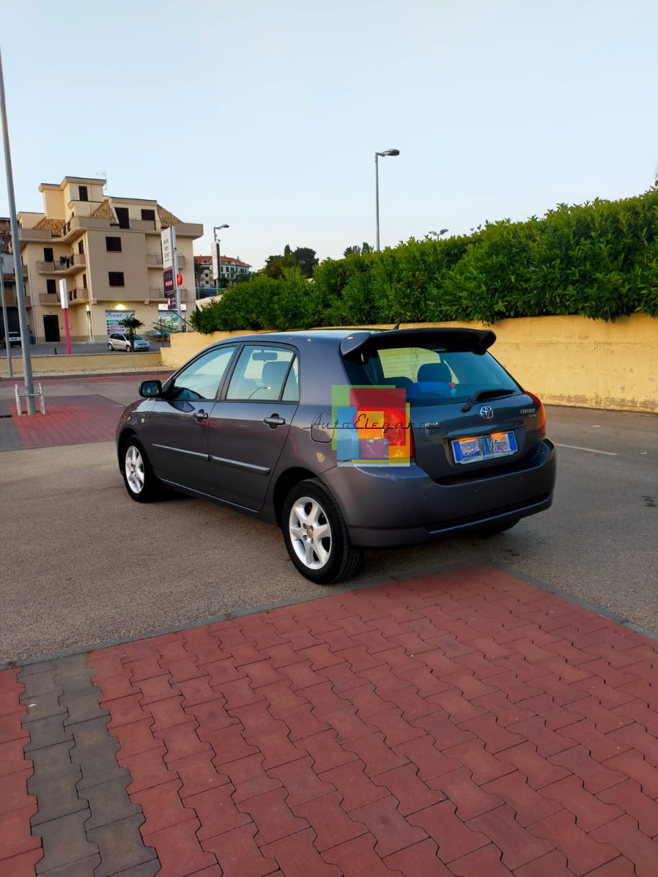 ✨SPOILER SUL LUNOTTO POSTERIORE PER TOYOTA COROLLA E12 2002-2007 GREZZO✨