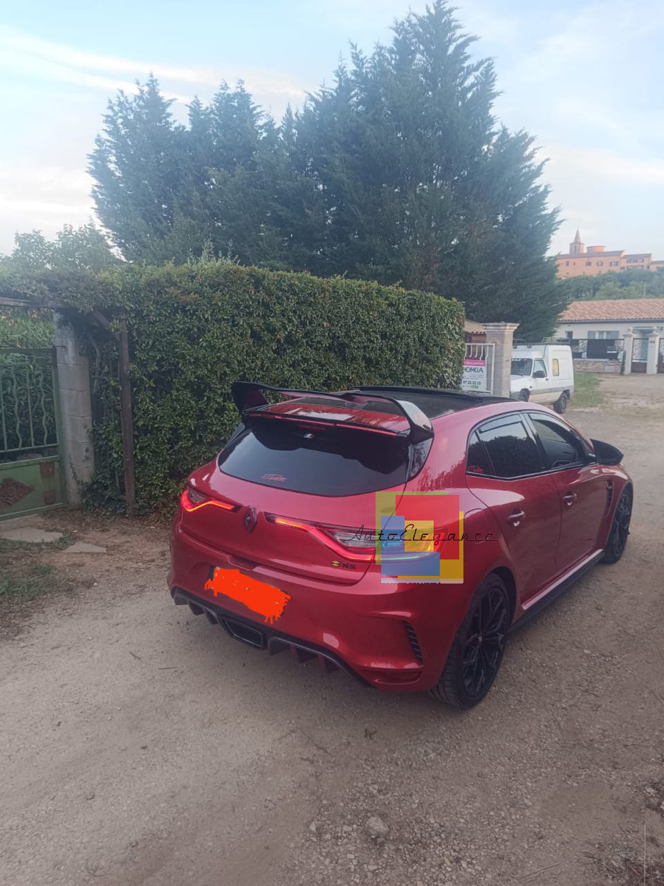 🔥0387✨RENAULT MEGANE 4 IV SPOILER POSTERIORE TETTO SPORTIVO RS ALETTONE 🔥✨