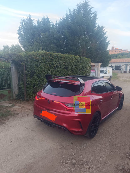 🔥0387✨RENAULT MEGANE 4 IV SPOILER POSTERIORE TETTO SPORTIVO RS ALETTONE 🔥✨