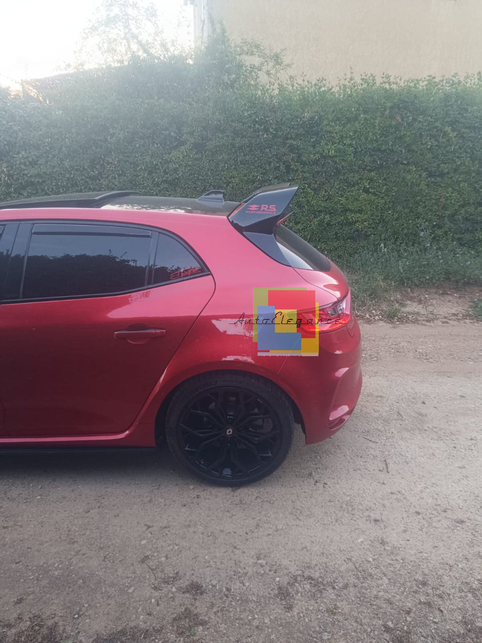 🔥0387✨RENAULT MEGANE 4 IV SPOILER POSTERIORE TETTO SPORTIVO RS ALETTONE 🔥✨