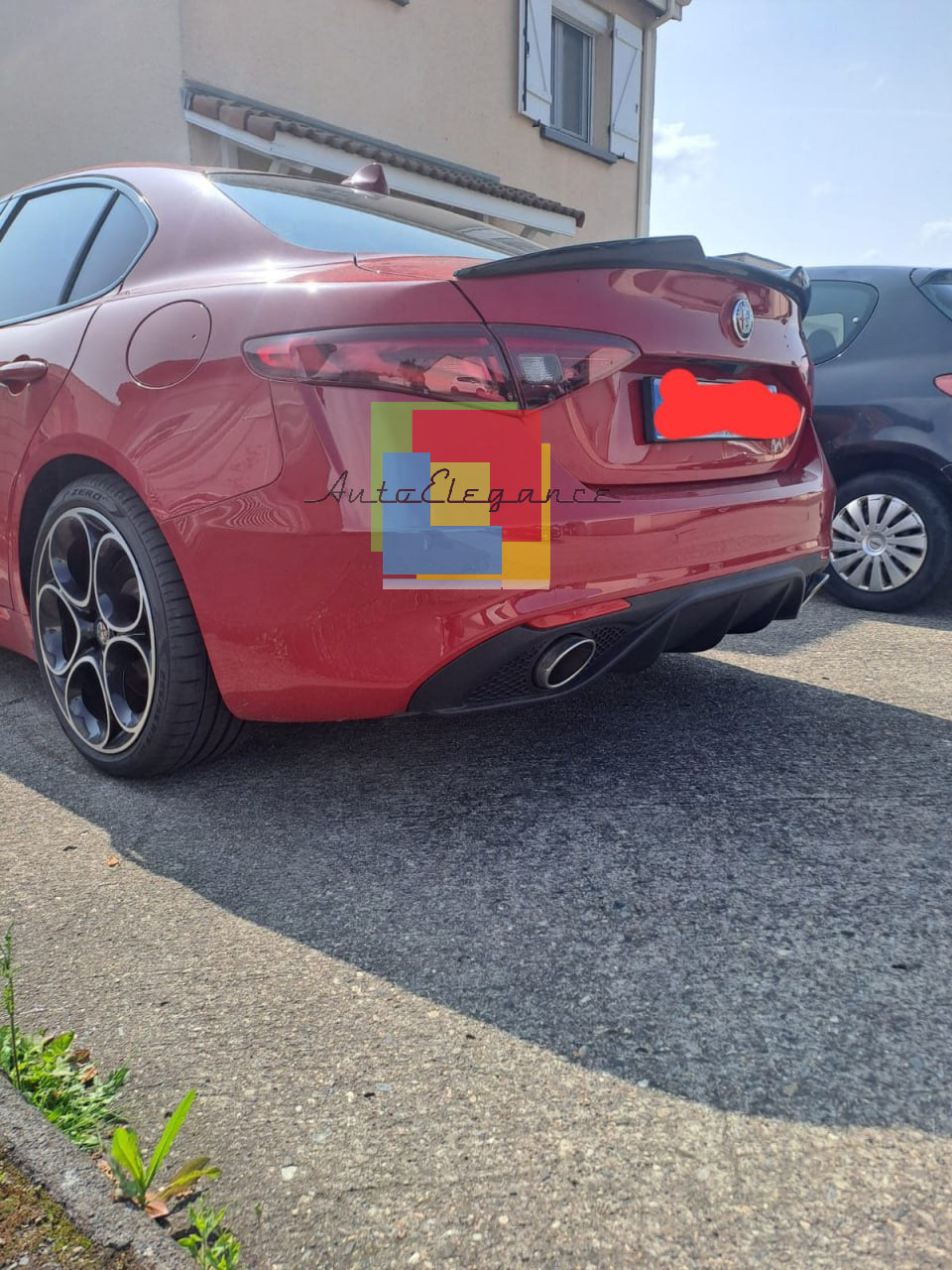 0222✨DAM diffusore aria posteriore adatta per ✨Alfa Romeo Giulia 952 Veloce✨