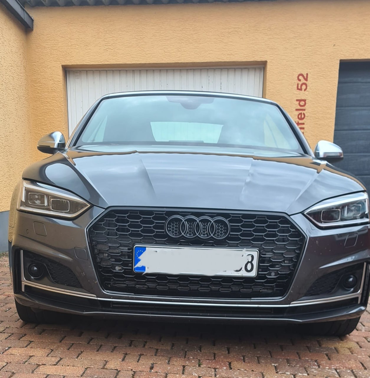 🔥 GRIGLIA ANTERIORE PER AUDI A5 F5 (2017+) – LOOK RS5 SPORTIVO 🔥
