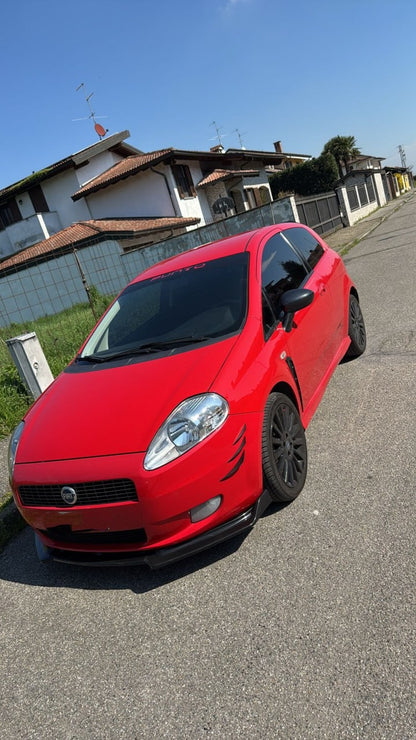 0079🔥 SPOILER SOTTO PARAURTI ANTERIORE PER FIAT GRANDE PUNTO/ PUNTO EVO ABS🔥