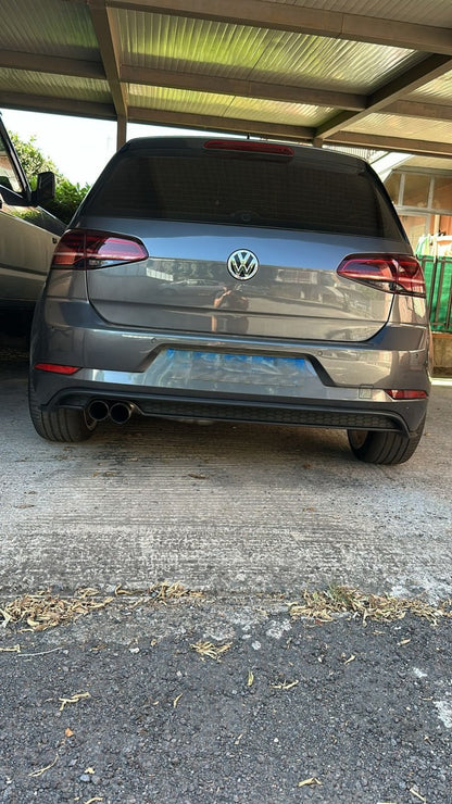 0938🔥DIFFUSORE SOTTO PARAURTI VW GOLF VII DAL 2017+ ESTRATTORE POSTERIORE🔥