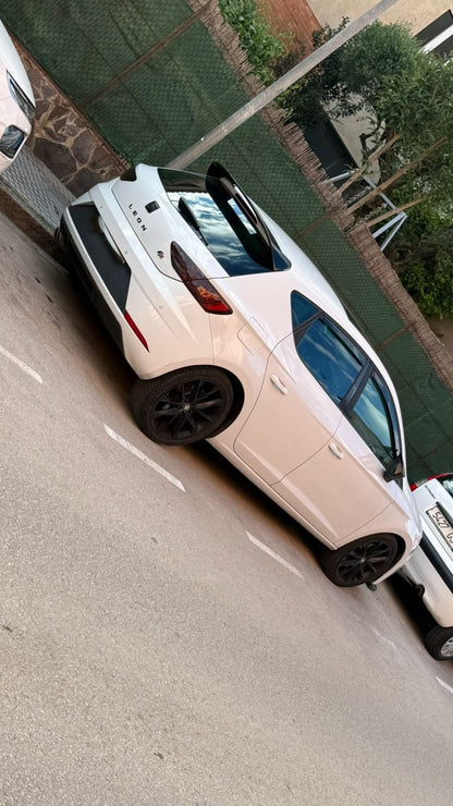0406⭐SPOILER ADATTO PER SEAT LEON 5F 5 PORTE 12-20 LOOK CUPRA R300 DESIGN NERO⭐