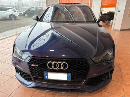 2262⭐GRIGLIA PER AUDI A7 4G 2015-2018 LOOK RS7 QUATTRO NERA⭐