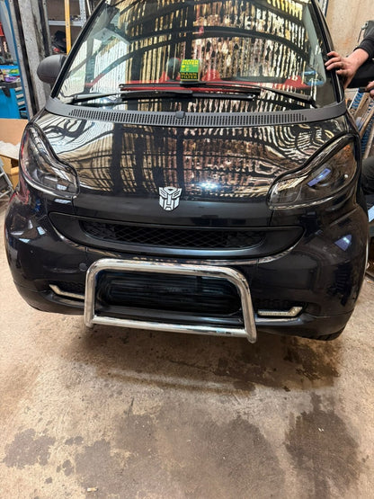 ⭐0836 FARI ANTERIORI ADATTO PER SMART 451 2007-2014 NERI⭐