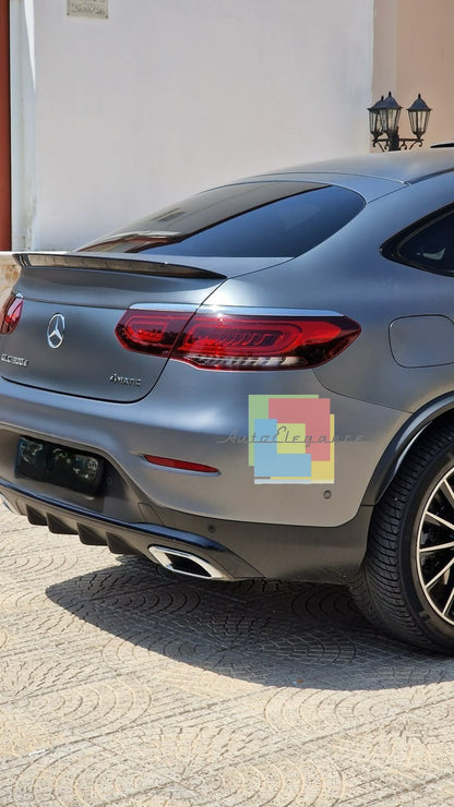 🔥TRUNK SPOILER GLOSS BLACK FOR MERCEDES GLC COUPE C253 (2016–2023)🔥