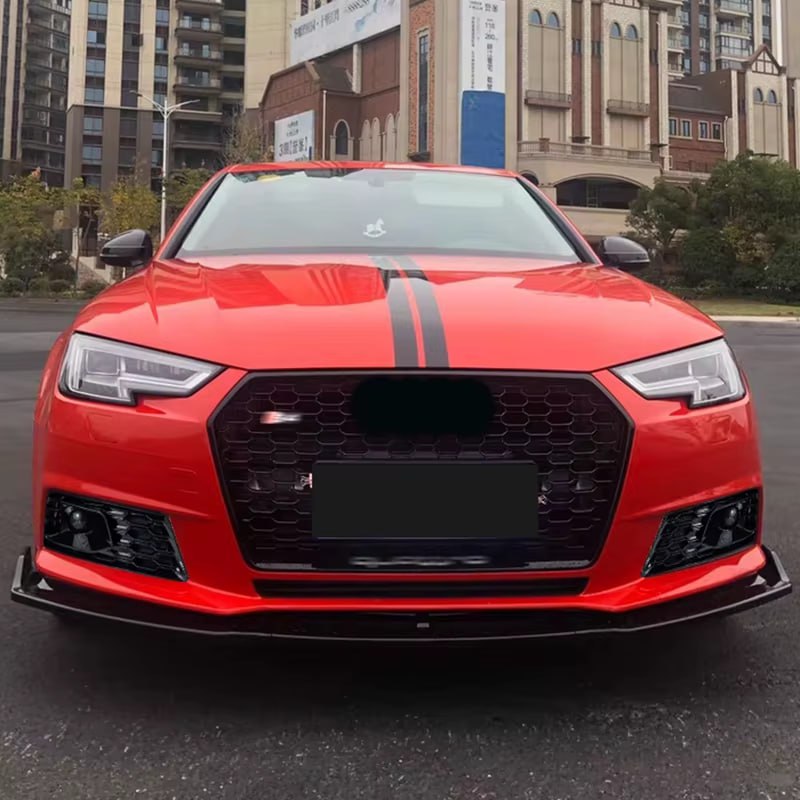 2263💥GRIGLIE FENDINEBBIA PER AUDI A4 B9 2015-2019 STANDARD LOOK RS4 RADAR💥