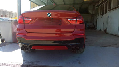 2126⭐DIFFUSORE ADATTO PER BMW X4 F26 2014+ MSPORT GREZZO 2+2⭐
