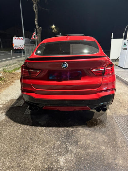 2126⭐DIFFUSORE ADATTO PER BMW X4 F26 2014+ MSPORT GREZZO 2+2⭐