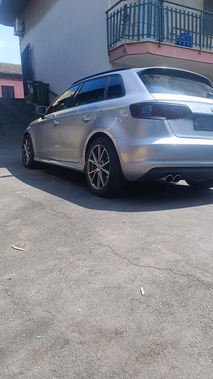 🔥0964 MINIGONNE ADATTO PER AUDI A3 8V 2012-2020 LOOK S3 ABS SPECIFICHE🔥