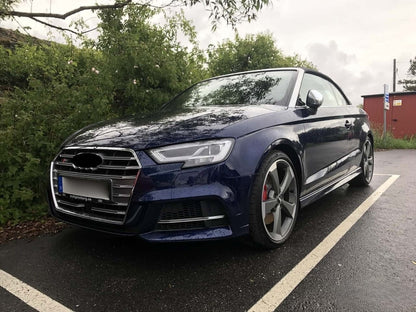 0756💥GRIGLIA ADATTO PER AUDI A3 8V 2017-2020 LOOK S3 GRIGIO💥