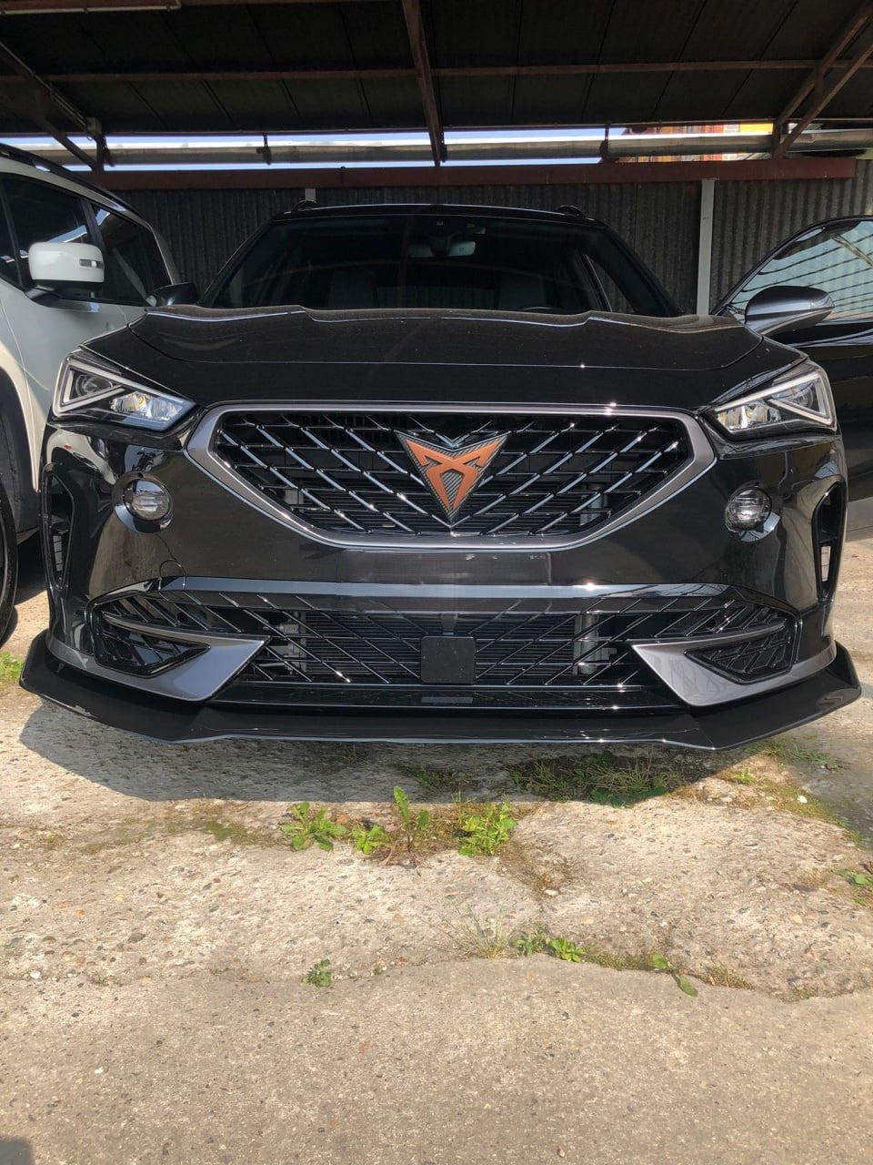1807✨SPLITTER ADATTO PER CUPRA FORMENTOR 2020+ RS NERO LUCIDO✨