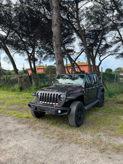 1860⭐PARAURTI ANTERIORE ADATTO PER JEEP WRANGLER JL 2018+ LOOK ⭐