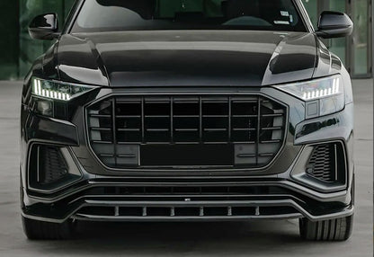 🔥SPLITTER ANTERIORE PER AUDI Q8 S MK1 (2019+) – A PLUS S/S LINE V1 STYLE 🔥