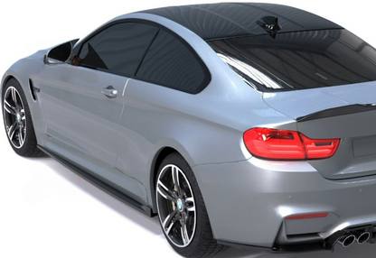 🔥SOTTO MINIGONNE ADATTO PER BMW M4 F80 (2014+) – NERO LUCIDO 202,5 CM🔥