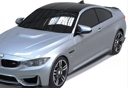 🔥SOTTO MINIGONNE ADATTO PER BMW M4 F80 (2014+) – NERO LUCIDO 202,5 CM🔥