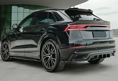 🔥SOTTO MINIGONNE PER AUDI Q8 S MK1 (2019+) SIDE SKIRT EXTENSION A PLUS STYLE🔥