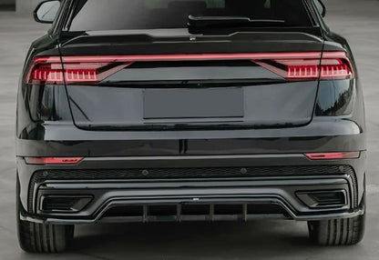 🔥SOTTO DIFFUSORE POSTERIORE PER AUDI Q8 S MK1 (2019+) – A PLUS S/S LINE STYLE🔥