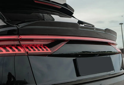 🔥SPOILER POSTERIORE COFANO PER AUDI Q8 S MK1 (2019+) A PLUS S/S LINE V1 STYLE🔥