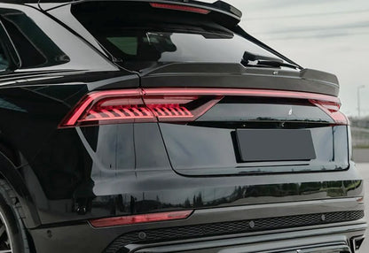 🔥SPOILER POSTERIORE COFANO PER AUDI Q8 S MK1 (2019+) A PLUS S/S LINE V1 STYLE🔥
