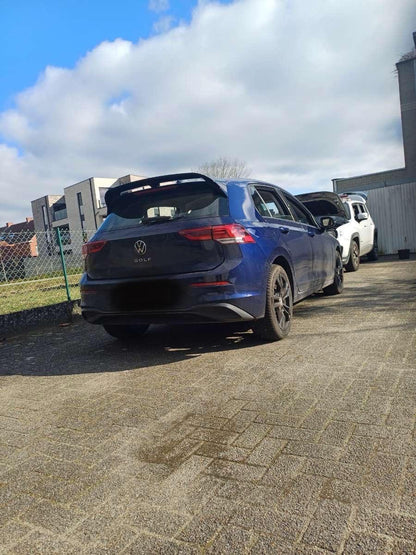 0673⭐VW GOLF 8 VIII 19+ SPOILER TETTO POSTERIORE LOOK RLINE NERO LUCIDO ABS ⭐