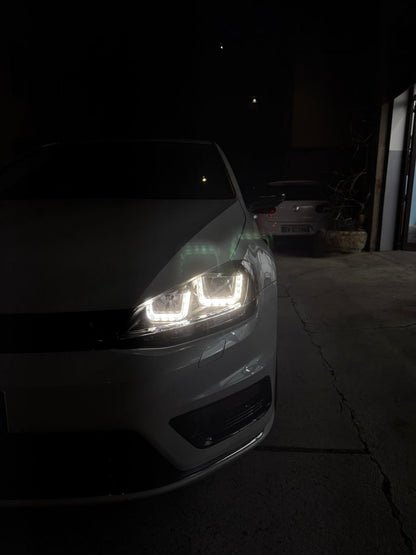 ⭐2063 FARI ANTERIORI ADATTO PER VW GOLF 7 2012-2017 LED⭐