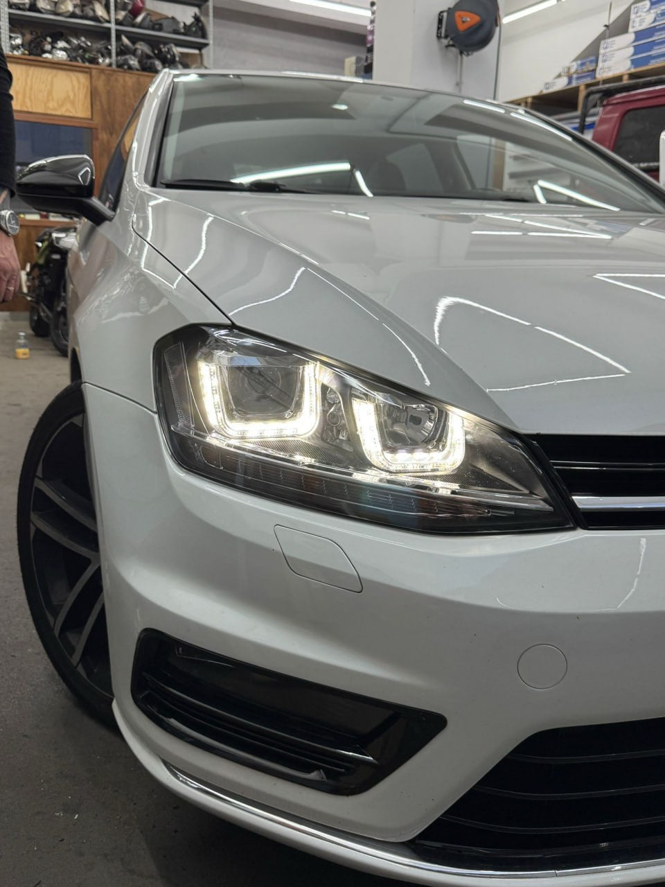 ⭐2063 FARI ANTERIORI ADATTO PER VW GOLF 7 2012-2017 LED⭐