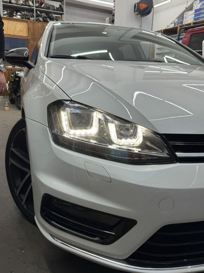 ⭐2063 FARI ANTERIORI ADATTO PER VW GOLF 7 2012-2017 LED⭐