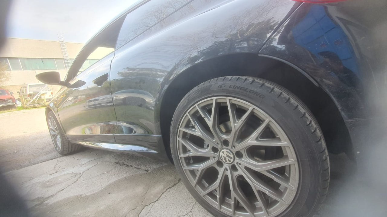 😍VW SCIROCCO 2008-2016 🟢GLOSSY BLACK SPLITTER UNDER SIDE SKIRTS🟢