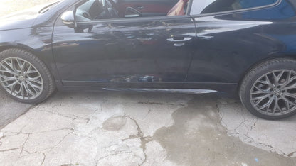 😍VW SCIROCCO 2008-2016 🟢GLOSSY BLACK SPLITTER UNDER SIDE SKIRTS🟢