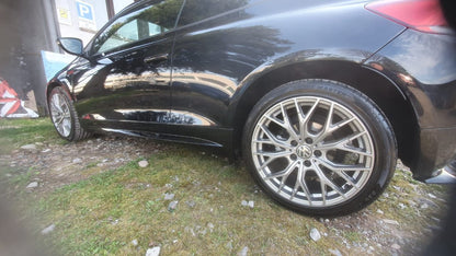 😍VW SCIROCCO 2008-2016 🟢GLOSSY BLACK SPLITTER UNDER SIDE SKIRTS🟢