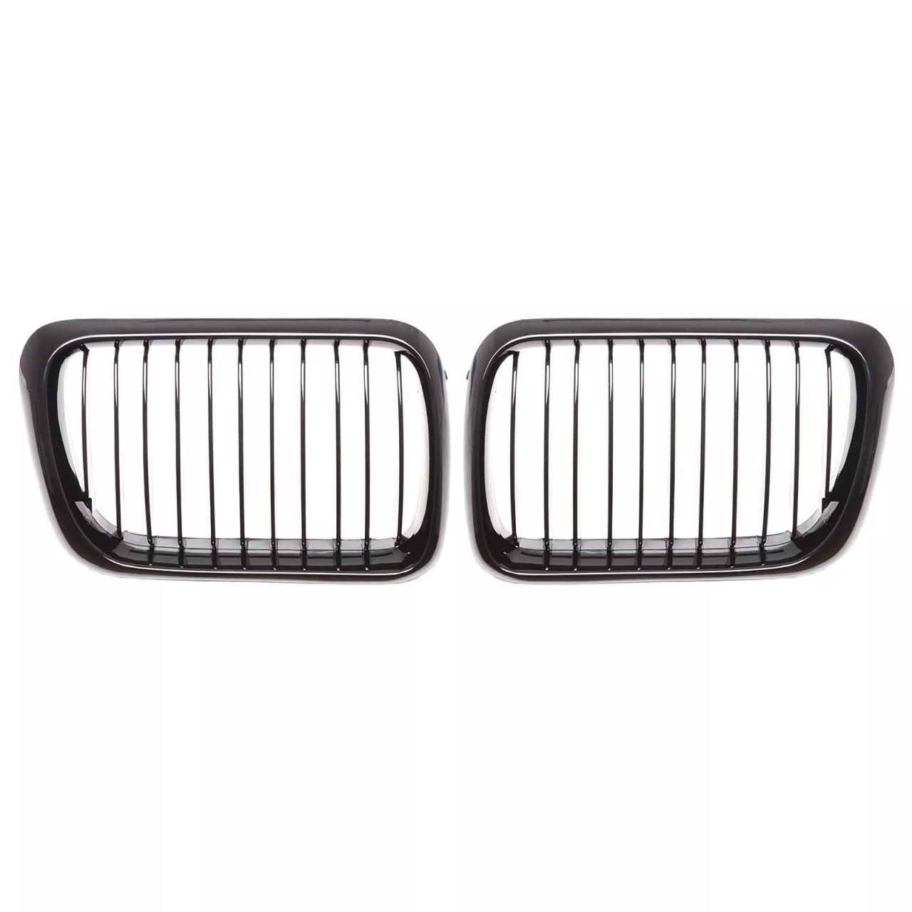 💖 GRIGLIA ADATTO PER Serie 3 E36 1996-1998 NERO LUCIDO SINGOLA FASCIA 💖