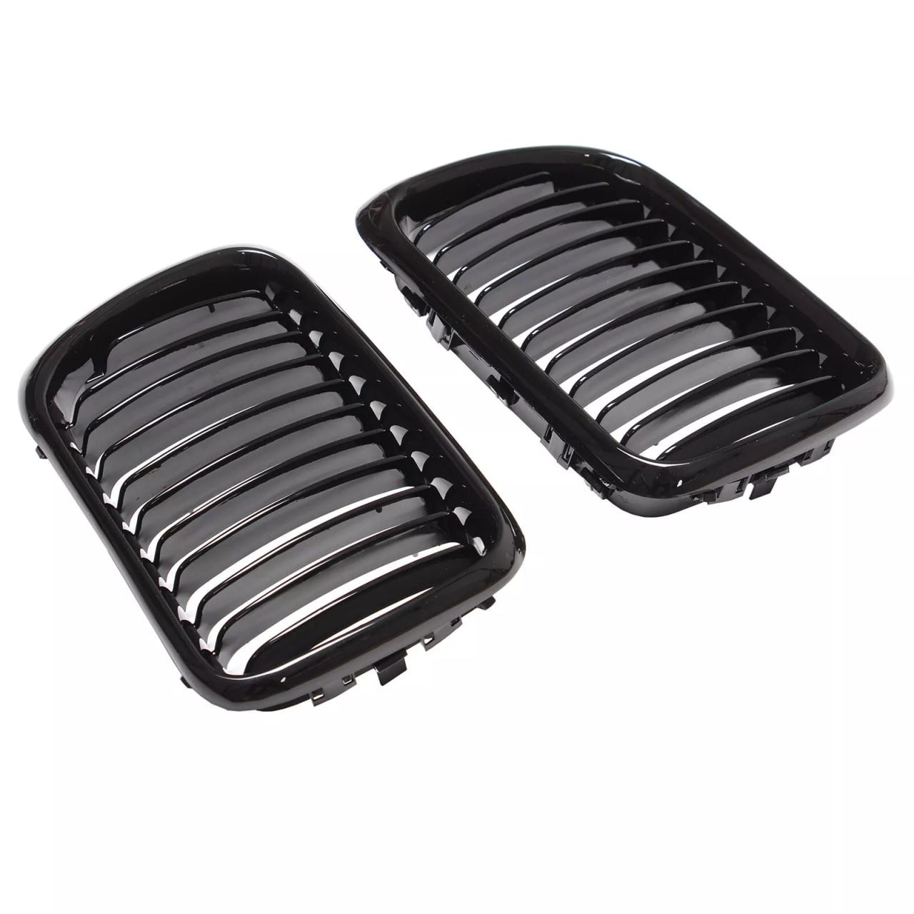 💖 GRIGLIA ADATTO PER Serie 3 E36 1996-1998 NERO LUCIDO SINGOLA FASCIA 💖