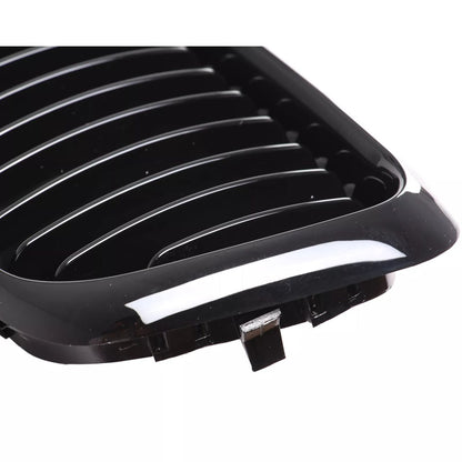 💖 GRIGLIA ADATTO PER Serie 3 E36 1996-1998 NERO LUCIDO SINGOLA FASCIA 💖