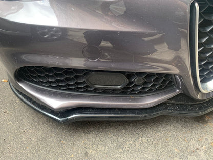 💖 SPLITTER ALFA ROMEO ADATTO PER GIULIA STANDARD IN NERO LUCIDO ABS 💖