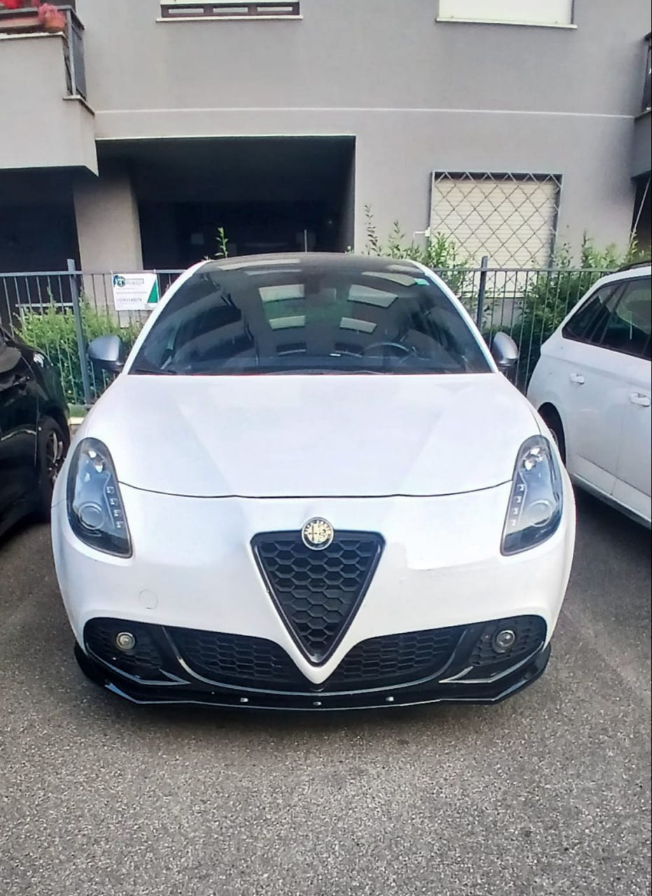 🔥💥1842 SPLITTER ADATTO PER ALFA ROMEO GIULIETTA 2010-2020 NERO LUCIDO💥🔥