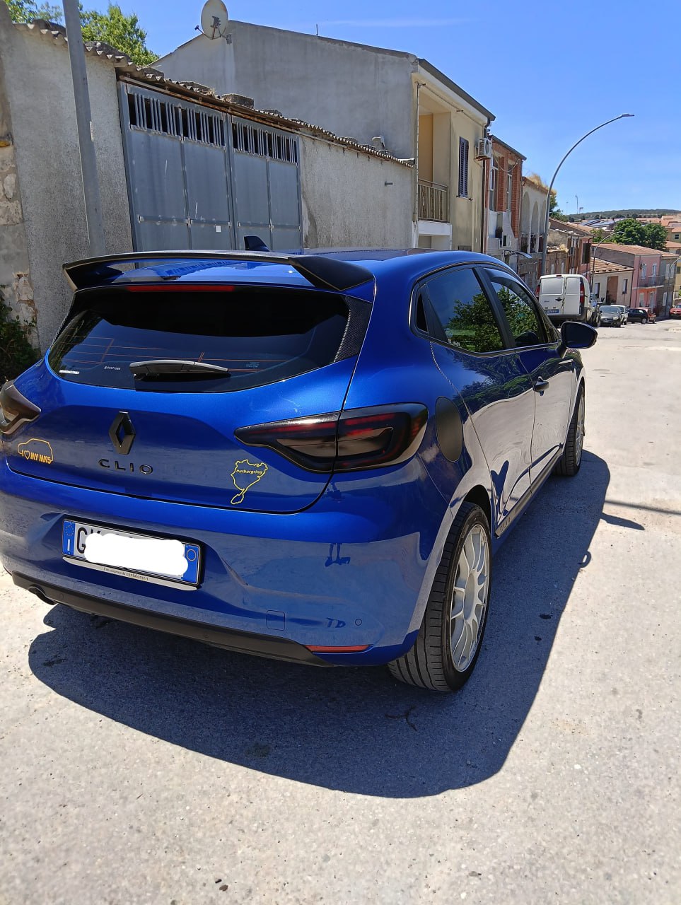 ⭐ Spoiler sul tetto ADATTO PER Mitsubishi Colt 2023- / Renault Clio Mk5 2019- ⭐