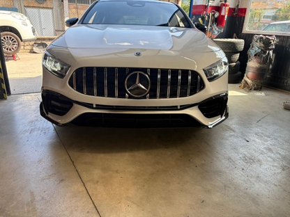 💥0221 PARAURTI ANTERIORE ADATTO PER MERCEDES CLASSE A W177 LOOK AMG A45S A45💥