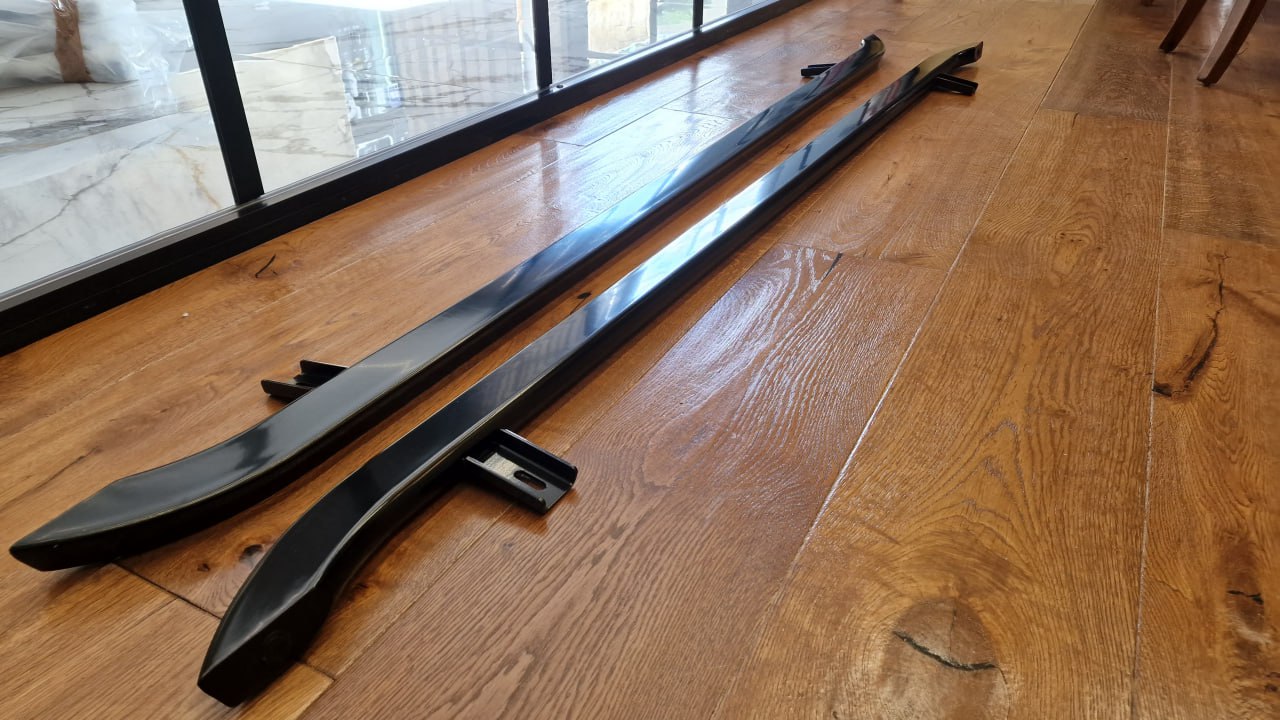 💕 Pedane adatte per VW T5 T6 T6.1 inox nero per passo corto 💕