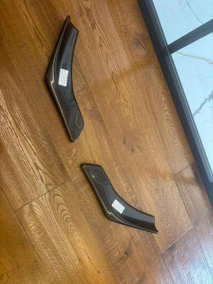 ART.2285🔥FLAP DIFFUSORE PER Serie 1 F40 M-Pack/M135i 2019-2024 NERO LUCIDO🔥