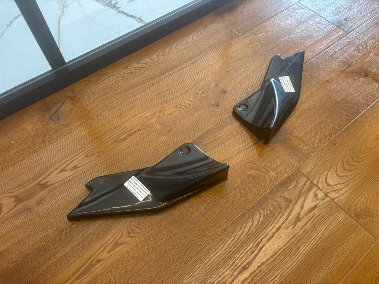 ART.2011+ART.2286 DIFFUSORE+FLAPS CUPRA FORMENTOR 2020-2024 NERO LUCIDO