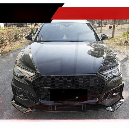 💕PARAURTI ANTERIORE ADATTO PER AUDI A6 C8 LOOK RS6 + SPLIITER💕