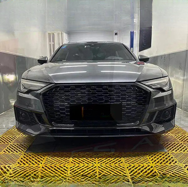 💕PARAURTI ANTERIORE ADATTO PER AUDI A6 C8 LOOK RS6 + SPLIITER💕