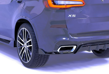 💕Flap posteriori BMW G05 2019+ - Flap/Rear Side, A Pex X5M Sport V1 Style💕