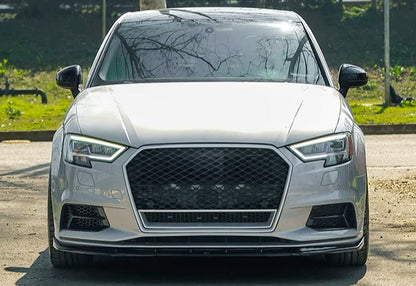 💕Splitter Audi A3 8V FL 2017+ - Bumper Splitter Front, SOLO Paraurti sline💕