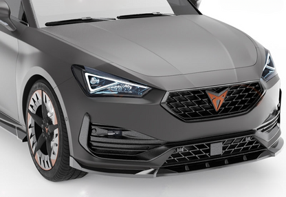 💕Splitter Seat Cupra Leon Mk1 2020+ - Bumper Splitter Front, A Pex Cupra  💕