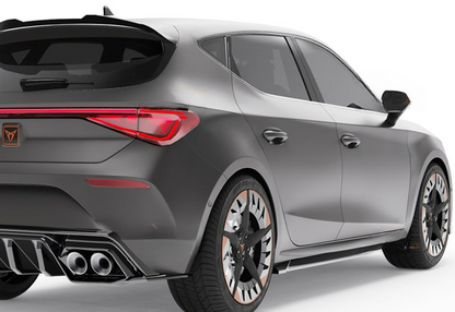 💕Sotto minigonne Seat Cupra Leon Mk1 2020+ - Skirt Extension Side Lower 💕